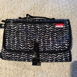 Skip & Hop Skidaddle Black and White Patterned Baby Bag Changer